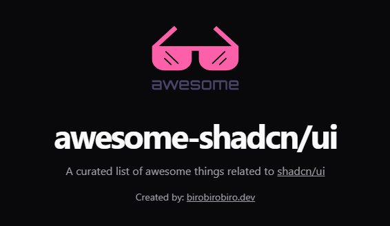 awesome shadcn/ui preview